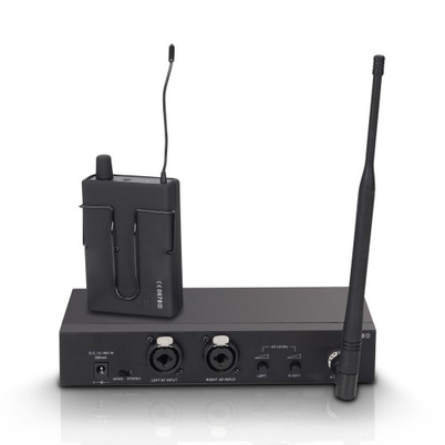 Wireless In Ear Monitor System Pack by Gear4music, 3 Receivers